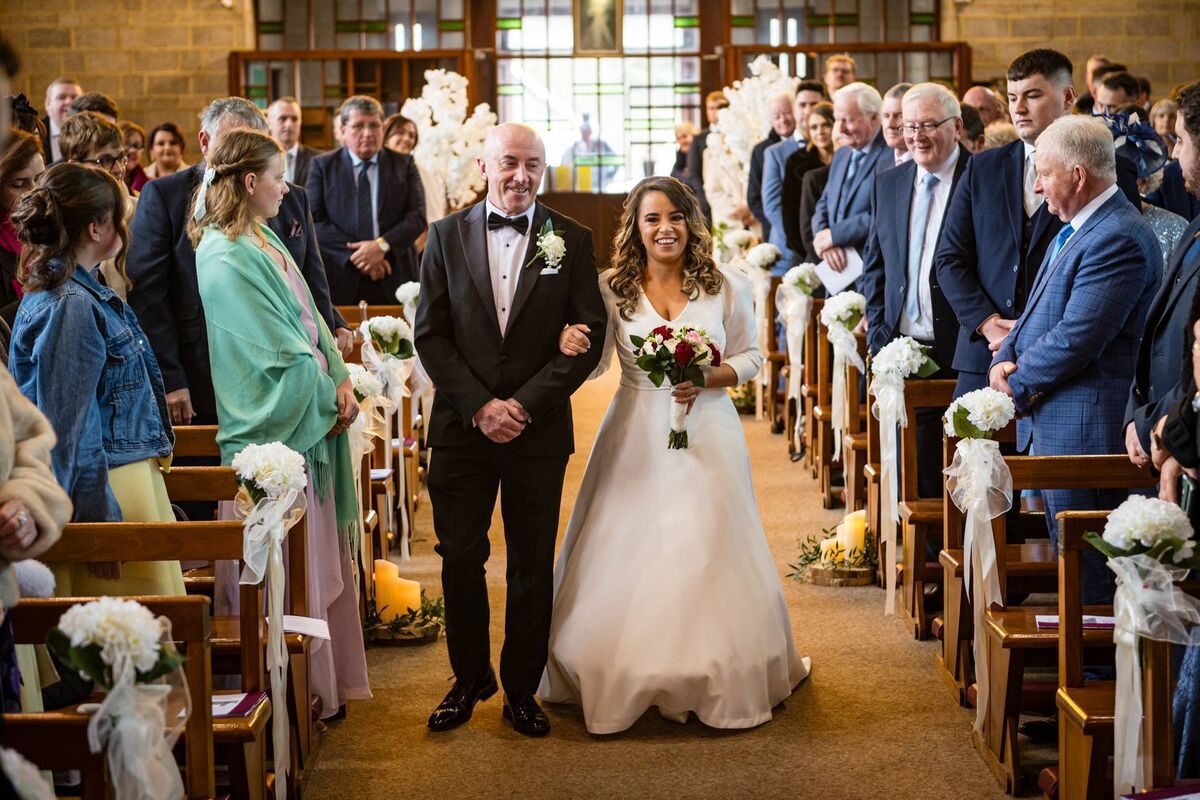 Katie O'Driscoll with her dad Martin O'Driscoll. Pictures: Dermotsullivan.com