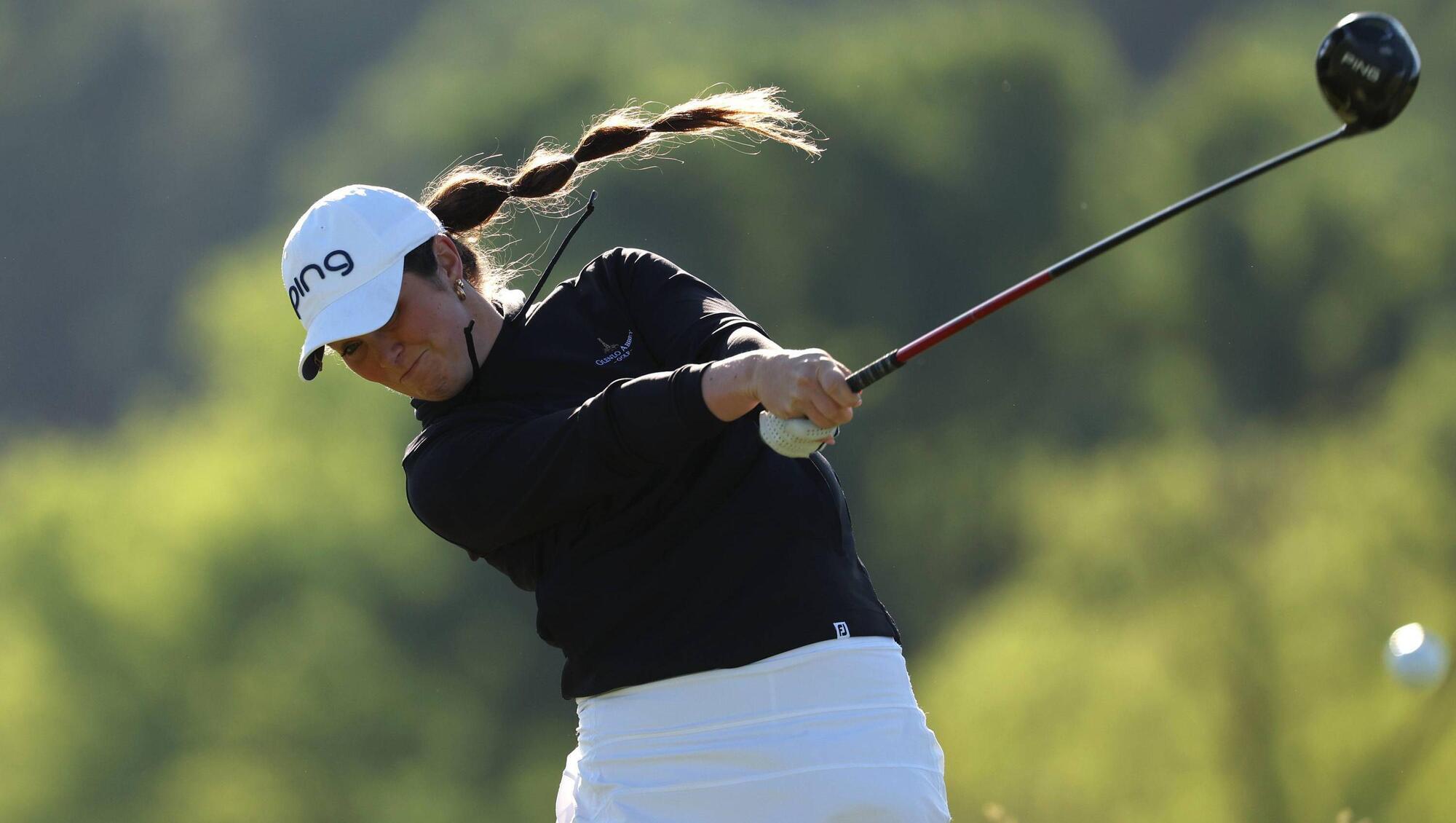 Áine Donegan leads with sparkling 8-under round on pro debut - 'It was ...