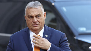 <p>Hungary’s prime minister Viktor Orban at an EU summit in Brussels earlier this month. Considered Putin’s greatest ally in Europe, Hungary has consistently sought to veto EU policies. <span class="contextmenu emphasis CaptionCredit">Picture: Geert Vanden Wijngaert/AP</span>
</p> <p>Hungary’s prime minister Viktor Orban at an EU summit in Brussels earlier this month. Considered Putin’s greatest ally in Europe, Hungary has consistently sought to veto EU policies. <span class="contextmenu emphasis CaptionCredit">Picture: Geert Vanden Wijngaert/AP</span>
</p>