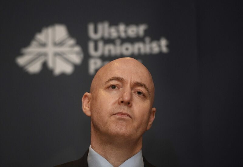 Ulster Unionist Party leader Jon Burrows. Picture: Mark Marlow/PA