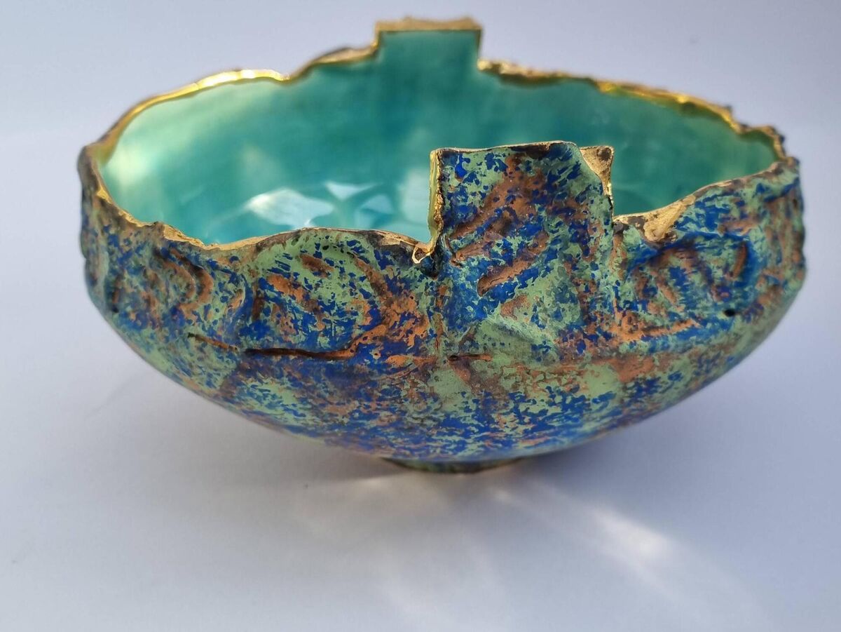 'Beneath the Ancient Field', Jim Turner Ceramics.