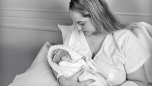 <p>Saoirse Aylward, with her stillborn son Jax whom she lost as a result of the crash in 2024. She has called for a change in the law, saying: Jax's Law proposes that babies who die as a result of fatal road collisions during pregnancy are recognised in their own right within the justice system'.</p>