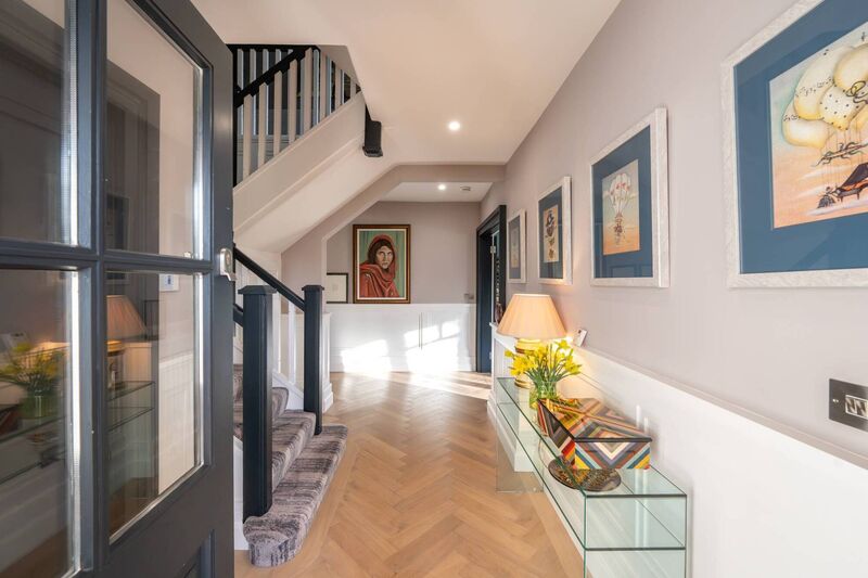 The stylish hallway at Estoril The stylish hallway at Estoril