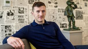 <p>Cork hurling legend Patrick Horgan pictured at theh Irish Examiner offices where he joins the sports team as a new columnist: Picture Chani Anderson</p>