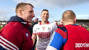 <p>Cork have moved away from their reliance on the overload kickout. Micheál Aodh Martin getting the ball on the tee quicker is part of that shift. Pic: ©INPHO/James Lawlor</p> <p>Cork have moved away from their reliance on the overload kickout. Micheál Aodh Martin getting the ball on the tee quicker is part of that shift. Pic: ©INPHO/James Lawlor</p>