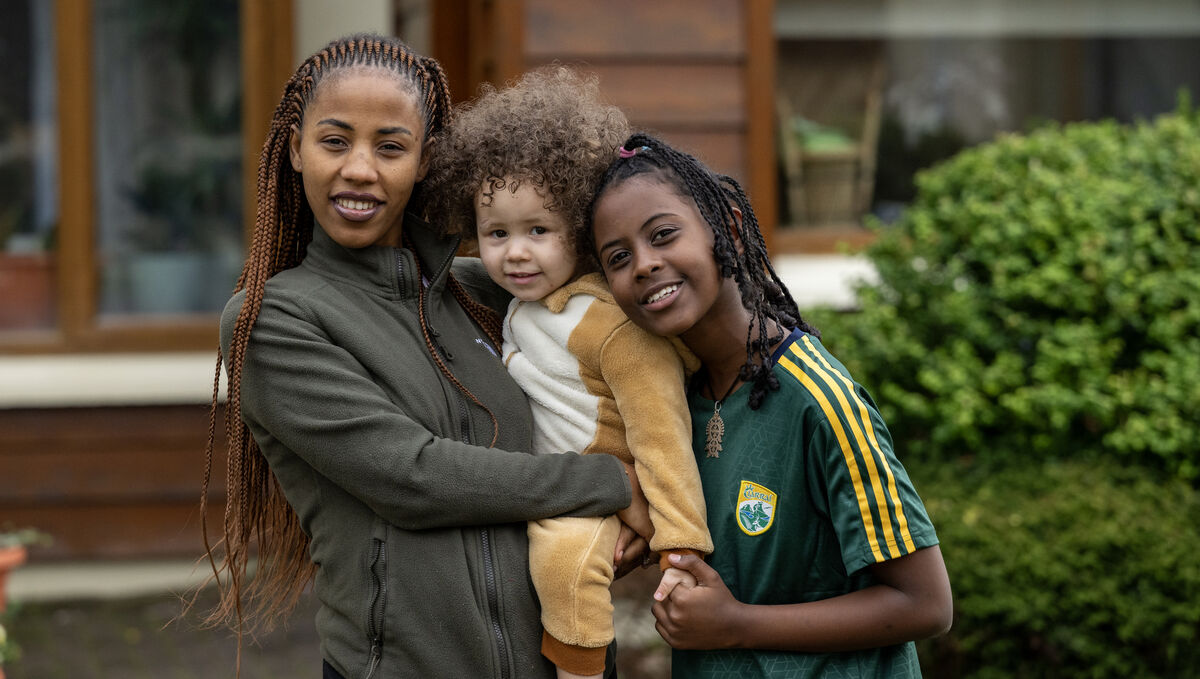 'It was meant to be just Bitania and her on-screen dad, but they changed the script so that I could play her mother.'