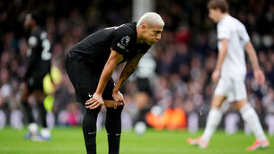 <p>Tottenham were left frustrated despite Richarlison’s goal (John Walton/PA)</p>