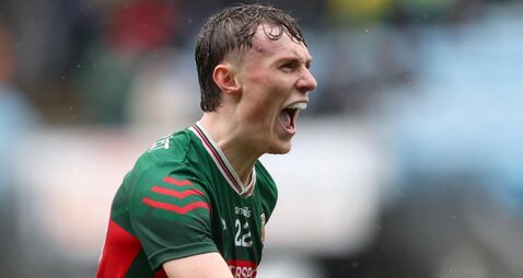 Kobe McDonald celebrates at the final whistle 1/3/2026