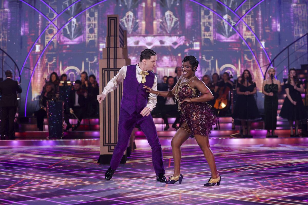 Tolü Makay got a standing ovation from the judges and the full 40 marks available Tolü Makay got a standing ovation from the judges and the full 40 marks available