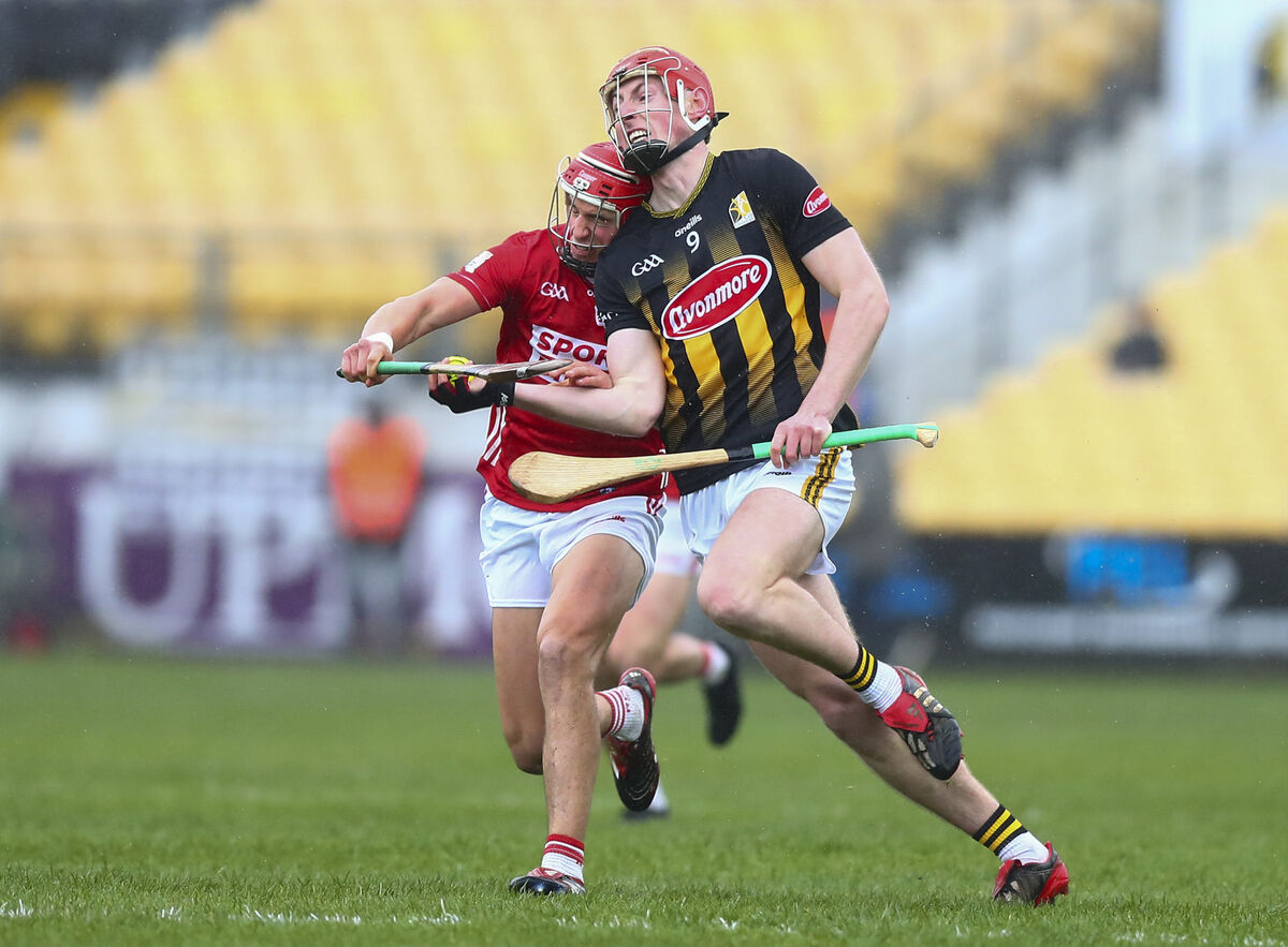 Kilkenny's David Blanchfield in action against Cork's Ciaran Joyce. Pic: Inpho Kilkenny's David Blanchfield in action against Cork's Ciaran Joyce. Pic: Inpho