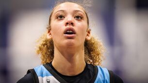 <p>UCC Glanmire's Jewel Watkins. Pic: INPHO/Tom Maher</p>