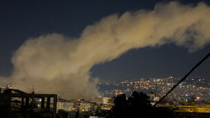 <p>Smoke rise from Israeli airstrikes on Dahiyeh in the southern suburb of Beirut, early Monday, March 2, 2026. File picture: Hussein Malla.</p> <p>Smoke rise from Israeli airstrikes on Dahiyeh in the southern suburb of Beirut, early Monday, March 2, 2026. File picture: Hussein Malla.</p>