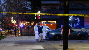 <p>An FBI agent investigates the scene after a shooting on Sunday March 1, 2026 in Austin. Picture: Ricardo B. Brazziell/Austin American-Statesman via AP</p> <p>An FBI agent investigates the scene after a shooting on Sunday March 1, 2026 in Austin. Picture: Ricardo B. Brazziell/Austin American-Statesman via AP</p>