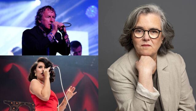 <p>Tom Dunne, Rosie O'Donnell, and Raye are among those performing this month</p>