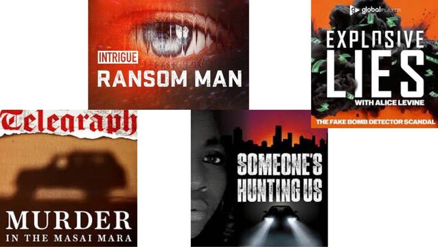 <p>A selection of true crime podcast series to dip into</p>