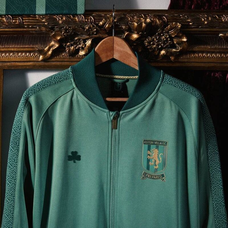 A top from Aston Villa's new Irish range. Pic via Aston Villa FC