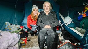<p>Miriam Moriarty Owens from Tralee, 68, and Mary Donovan from Kerry, 57, two of four survivors of institutional abuse who went on hunger strike outside Leinster House last year to demand access to contributory pensions and Health Amendment Act cards in recognition of the State’s responsibility for their treatment in residential institutions. Pictures: Leah Farrell / RollingNews.ie</p>