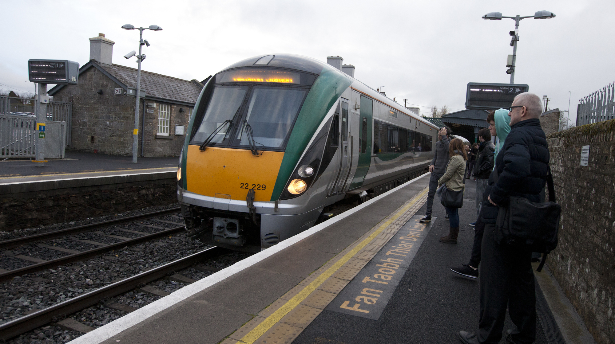 Number of antisocial behaviour incidents on Irish Rail services increased by 50% last year