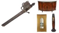 From a sword to a tea set, French chateau's treasures at Irish auction