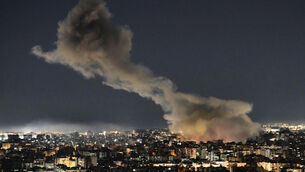 <p>Smoke rises from Israeli airstrikes in Dahiyeh, a southern suburb of Beirut, Lebanon, early on Tuesday, March 3 2026 Picture: Bilal Hussein/AP</p>