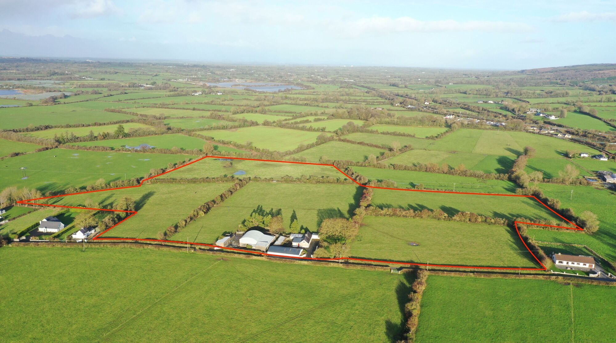 The 51-acre farm at Ballinagrath sold at auction.