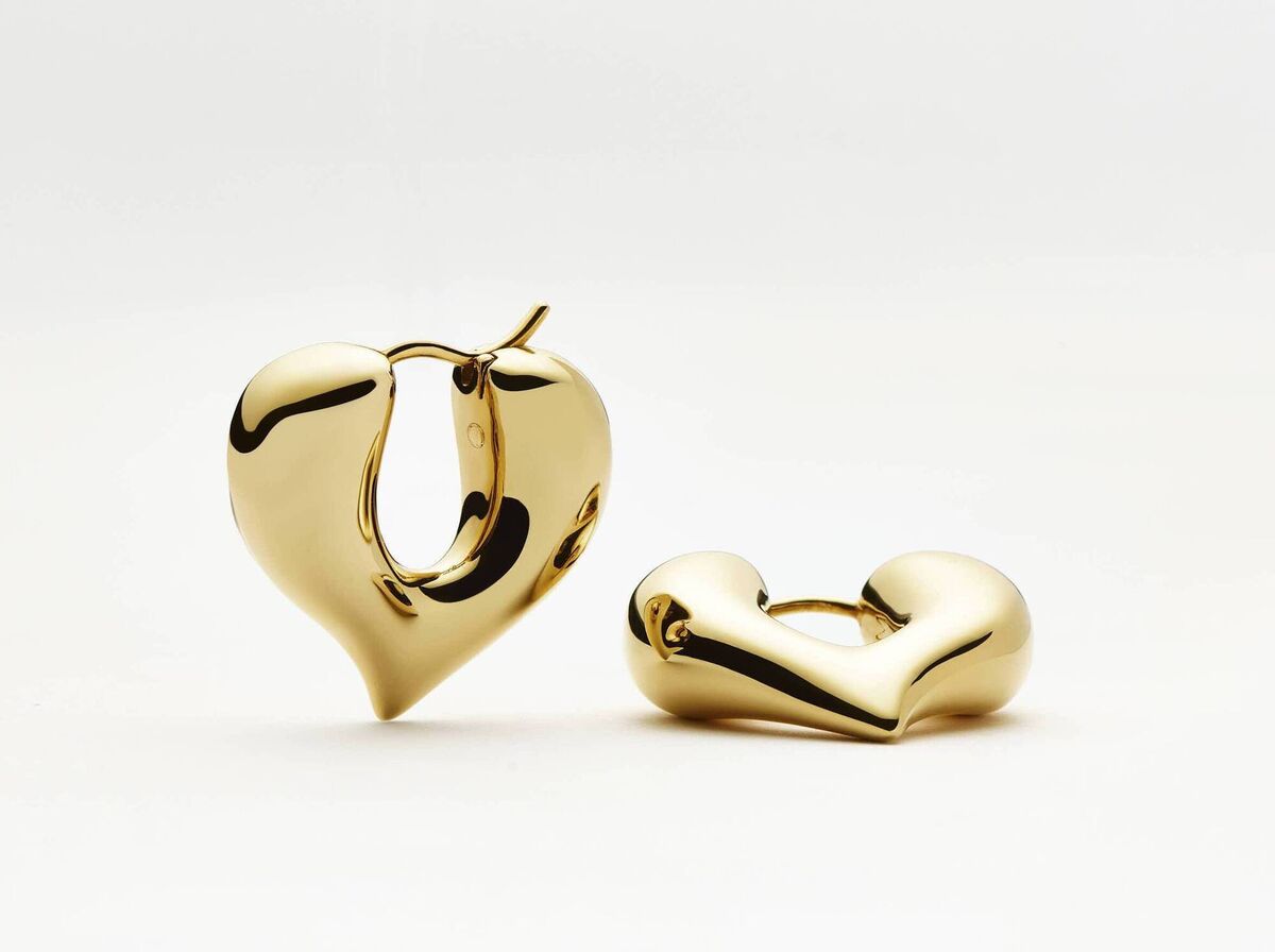 Heart Studs, €157, Missoma at Brown Thomas Heart Studs, €157, Missoma at Brown Thomas