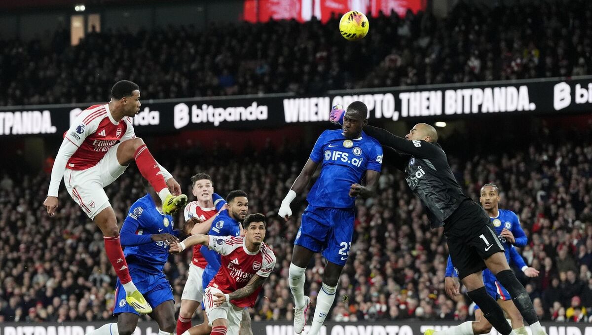 Corners proved critical once again to Arsenal fortunes at the weekend. Pic: Nick Potts/PA