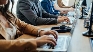 <p>Irish service providers did raise employment in February, extending the current sequence of job creation to six months. File picture</p>