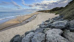<p>Spectacular South-East: The coastland at Killincooly, Co Wexford. Photos: Noel Campion</p>