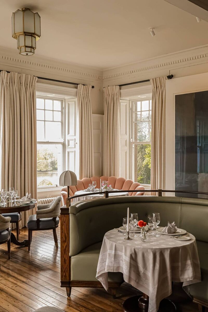 Landline restaurant, Park Hotel, Kenmare. Landline restaurant, Park Hotel, Kenmare.