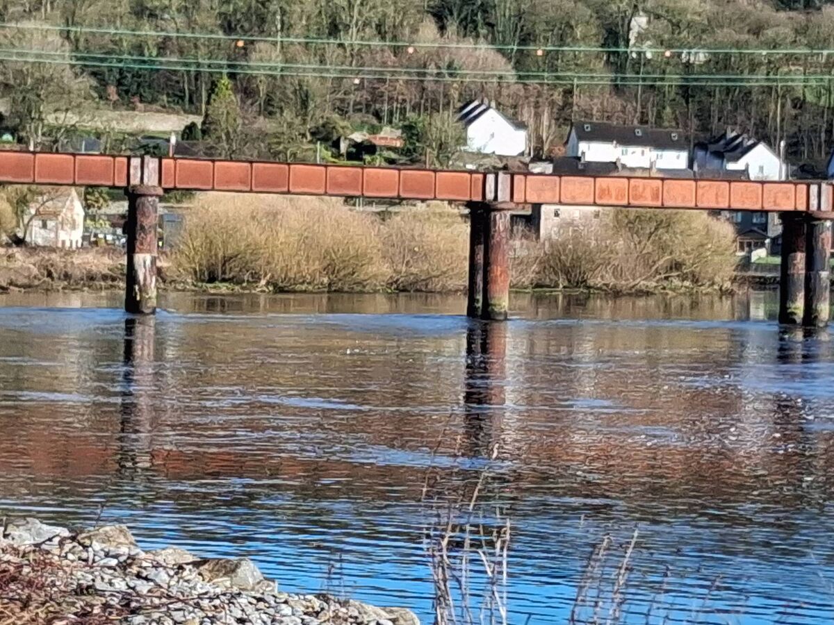 Old railbridge at Cappoquin, Co Waterford. Old railbridge at Cappoquin, Co Waterford.