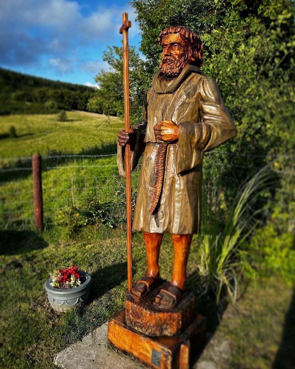 St Feichin at Fore Abbey, Co Westmeath. Photo: Fiona Fitzgerald, (c) Fáilte Ireland and Westmeath County Council.