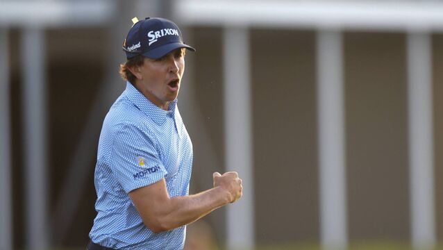 <p>HUNTER: Colombian Nico Echavarria came from behind to win the Cognizant Classic at Palm Beach Gardens. It was the third victory of his career. Pic: Mike Ehrmann/Getty Images</p>