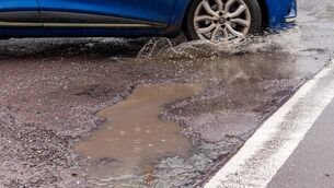 <p>Sean O’Riordan reported that nearly 1,700 motorists whose cars have been damaged by potholes on Cork roads have claimed an average of €224 each from Cork County Council’s insurers in the last five years. Council figures show 1,667 claims made by motorists amounted to a combined payout of €373,324 between 2021 and last year. Picture: Andy Gibson.</p>