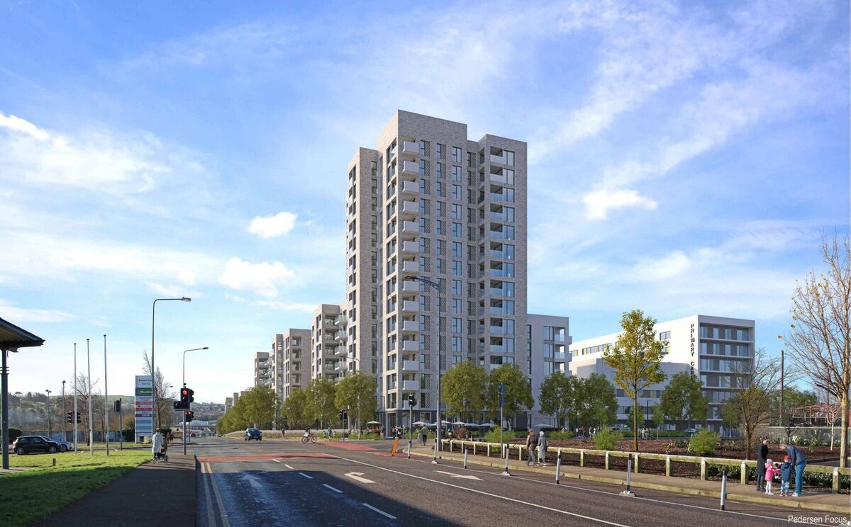 The planned residential development on Cork's Kinsale Road.nd Kinsale Road. Illustrations Pedersen Focus The planned residential development on Cork's Kinsale Road.nd Kinsale Road. Illustrations Pedersen Focus