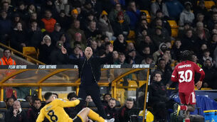 <p>BLOW: Liverpool missed the chance to go level with Aston Villa and Manchester United for the Champions League places. Pic: Nick Potts/PA Wire.</p> <p>BLOW: Liverpool missed the chance to go level with Aston Villa and Manchester United for the Champions League places. Pic: Nick Potts/PA Wire.</p>