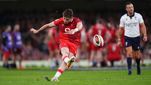 <p>ENFORCED: Dan Edwards will start at out-half for Wales against Ireland on Friday in place of the injured Sam Costelow. Pic: Mike Egerton/PA Wire.</p> <p>ENFORCED: Dan Edwards will start at out-half for Wales against Ireland on Friday in place of the injured Sam Costelow. Pic: Mike Egerton/PA Wire.</p>