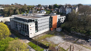 <p> The Cube office block on Monahan Road, Cork City docklands. Picture: Larry Cummins</p>