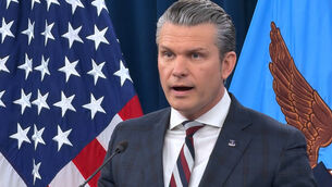 <p>Defence secretary Pete Hegseth (Konstantin Toropin/AP)</p>