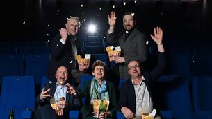 <p>Stakeholders Bosco Ryan, Liam Carroll, John O'Dea, Marie Chavan, and Noel O'Dea at DIFF.</p> <p>Stakeholders Bosco Ryan, Liam Carroll, John O'Dea, Marie Chavan, and Noel O'Dea at DIFF.</p>