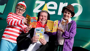 <p>Postman Paul Fitzpatrick with his helpers Joe Elliott and Tadgh Cannon as An Post aims to deliver over 40,000 books to children in hospitals, care settings, and direct provision centres across the country for World Book Day. Picture: Maxwells</p> <p>Postman Paul Fitzpatrick with his helpers Joe Elliott and Tadgh Cannon as An Post aims to deliver over 40,000 books to children in hospitals, care settings, and direct provision centres across the country for World Book Day. Picture: Maxwells</p>