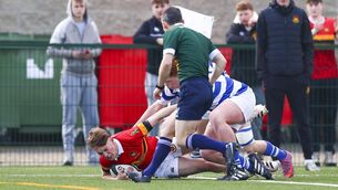 <p>BACK TO THE FINAL: CBCâs Jack Singleton scores a try against Rockwell. Pic: ©INPHO.</p> <p>BACK TO THE FINAL: CBCâs Jack Singleton scores a try against Rockwell. Pic: ©INPHO.</p>