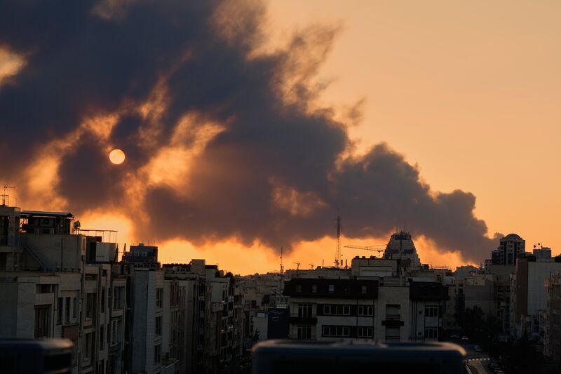 A US-Israeli military strike hits Tehran on Tuesday. Dr Nasim Soleimanian said: 'So far, the bombing has been done very surgically, targeting Islamic Republic individuals.' Picture: AP/Vahid Salemi A US-Israeli military strike hits Tehran on Tuesday. Dr Nasim Soleimanian said: 'So far, the bombing has been done very surgically, targeting Islamic Republic individuals.' Picture: AP/Vahid Salemi