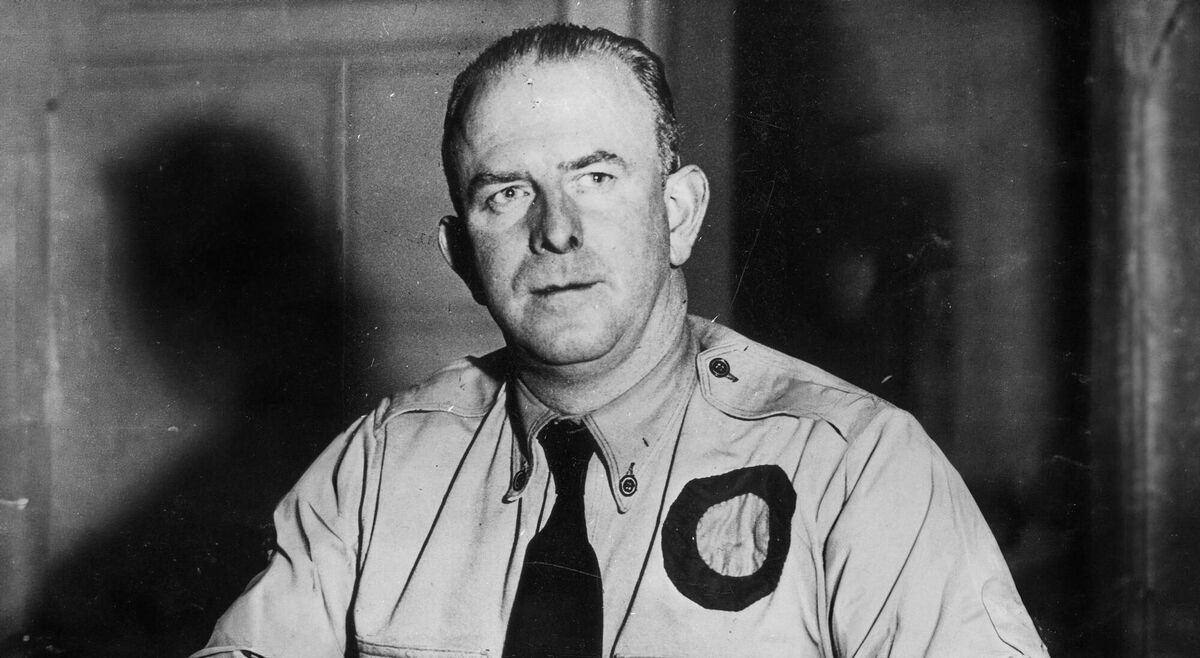 Eoin O'Duffy, leader of the Blueshirts. 