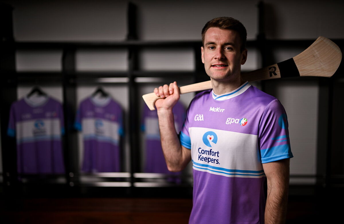 John McGrath at the announcement of a new three-year partnership with Comfort Keepers. Pic: David Fitzgerald/Sportsfile