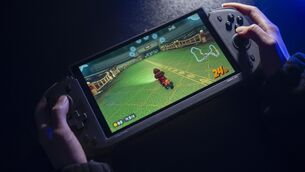 <p>The abxylute N6 transforms the Nintendo Switch 2 into a far more comfortable handheld for long sessions. Picture: abxylute.</p>