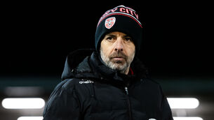 <p>Derry City manager Tiernan Lynch. Pic: Evan Logan/Inpho</p>