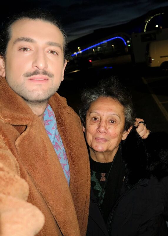 Arthur Gourounlian and his mom Maria aka Tati 