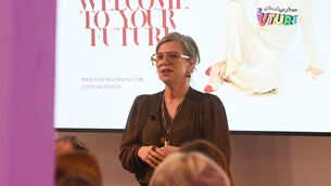 <p class="contextmenu internal_Caption"> Keynote speaker Sonya Lennon. Pictures: Larry Cummins</p>