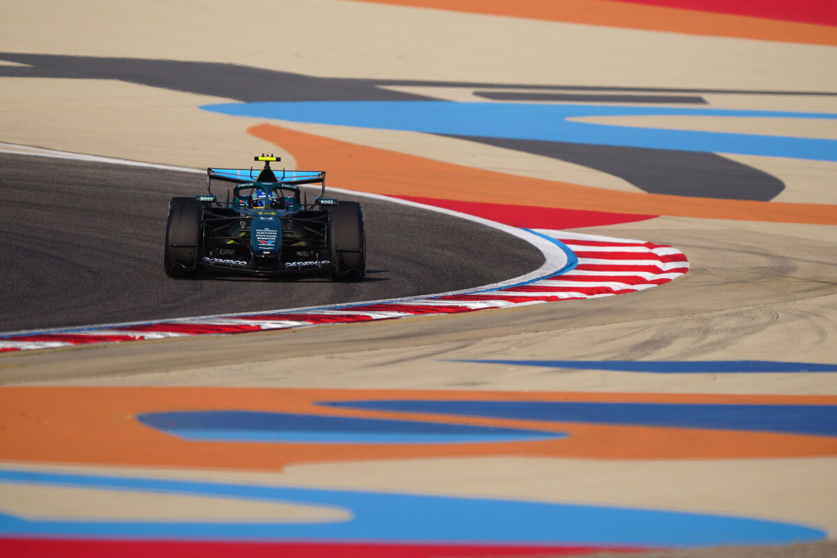 Aston Martin driver Fernando Alonso. Picture: Bradley Collyer/PA Wire.